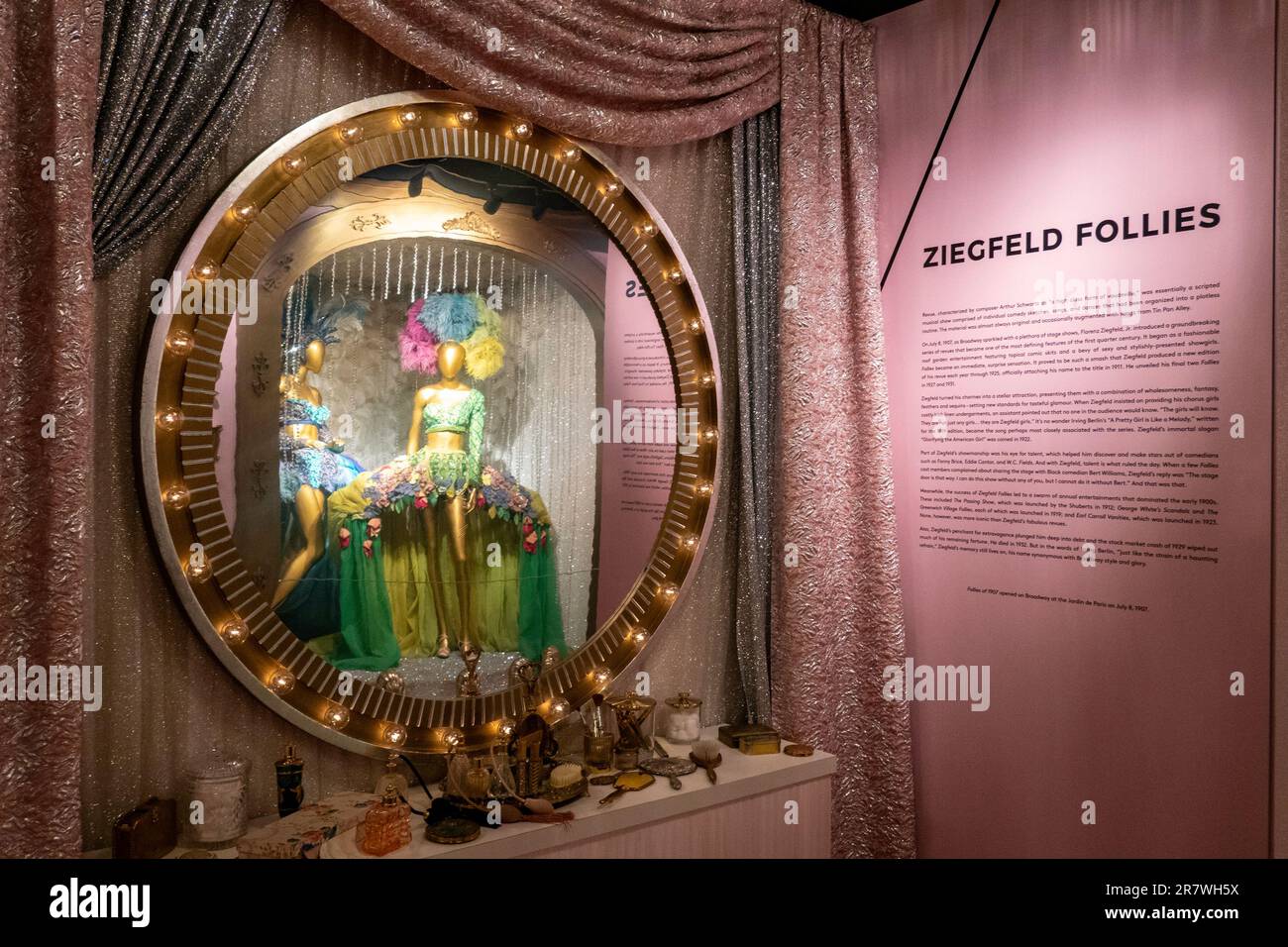 Le Museum of Broadway est situé dans le quartier des théâtres près de Times Square, 2023, New York City, États-Unis Banque D'Images