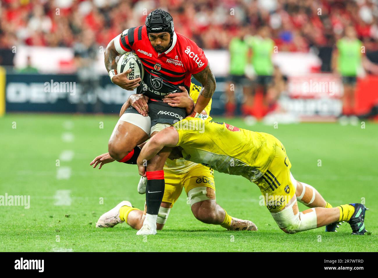 PARIS, FRANCE JUIN 17 pita Ahki du Stade Toulousain pendant la