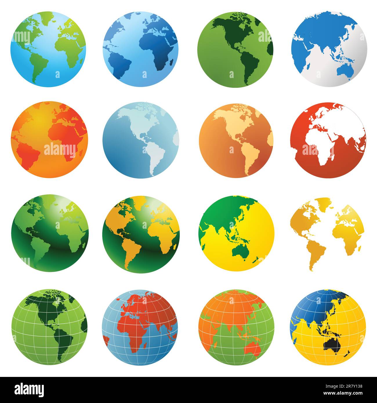 globe terrestre Illustration de Vecteur