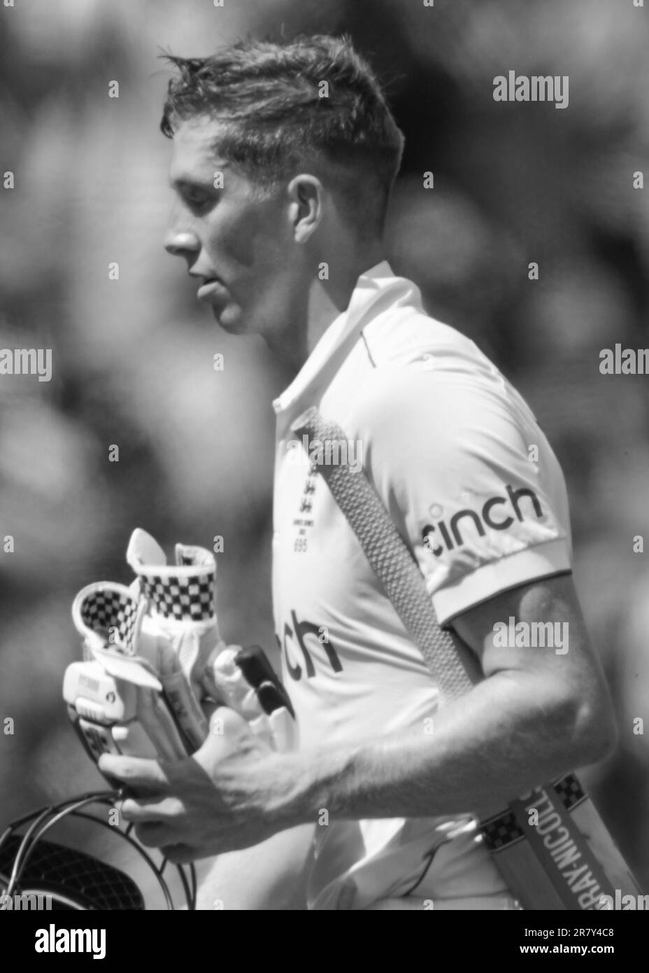 Edgbaston Cricket Stadium, Birmingham, Royaume-Uni. 16 juin 2023 à 1100hrs. England Men v Australia Men in the Ashes Cricket Test Match Day 1. Photo : Mark Dunn/Alay, Banque D'Images