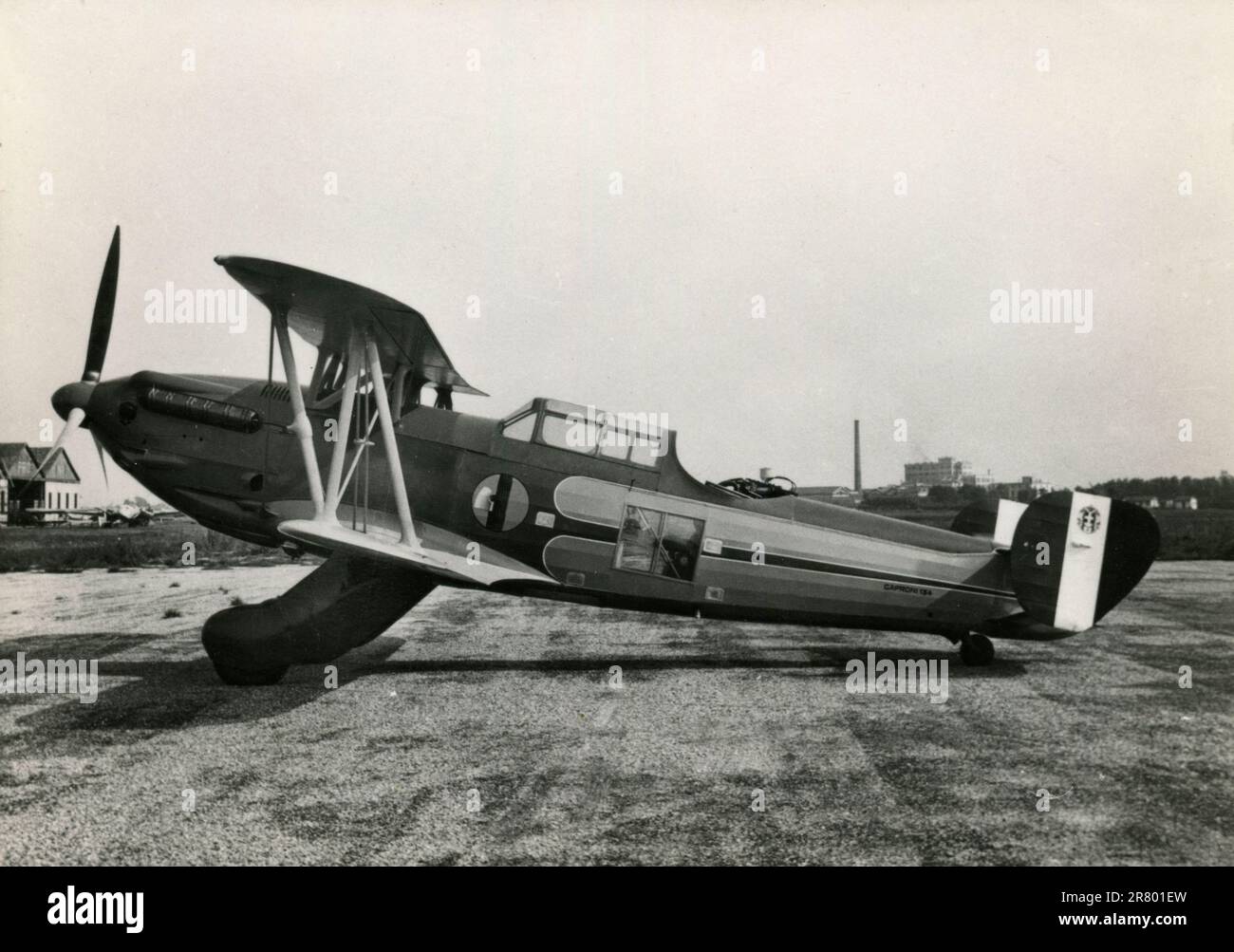 Avion italien Caproni CA.134, Italie 1930s Banque D'Images