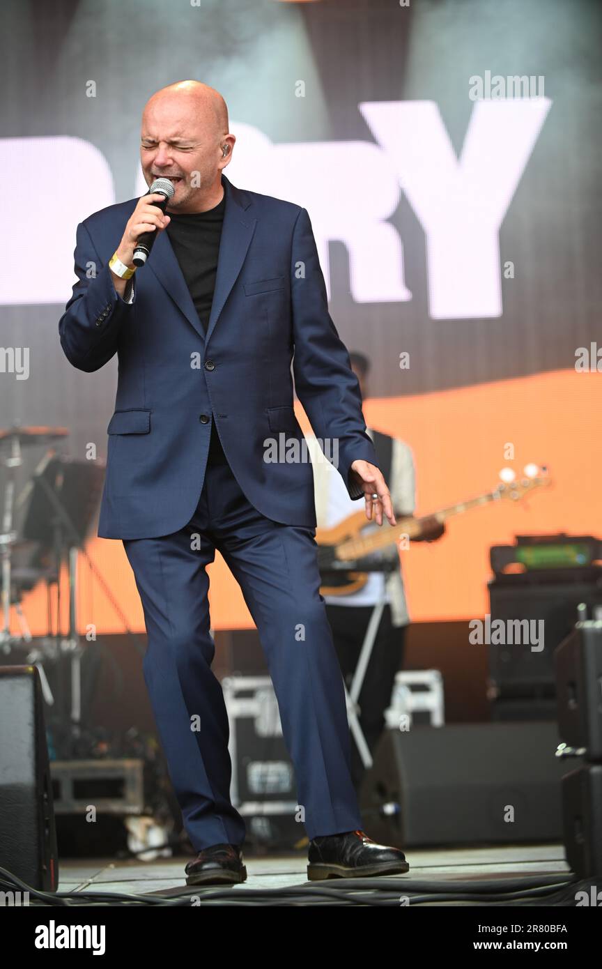 Hue et Cry se produit au festival de Leeds 80s de lets Rock , Leeds, Royaume-Uni , 17.06.2023 Banque D'Images