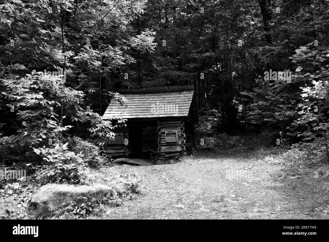 La ferme de balles d'Éphraïm, Gatlinburg, Tennessee. Banque D'Images