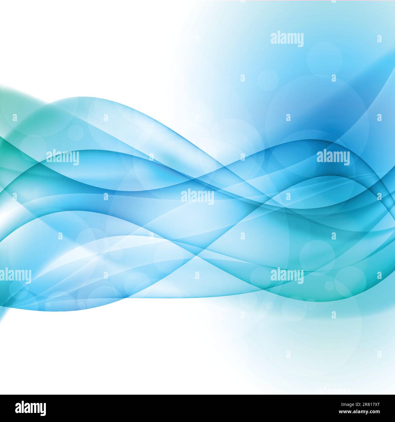 Abstract background design dans les tons de bleu Illustration de Vecteur