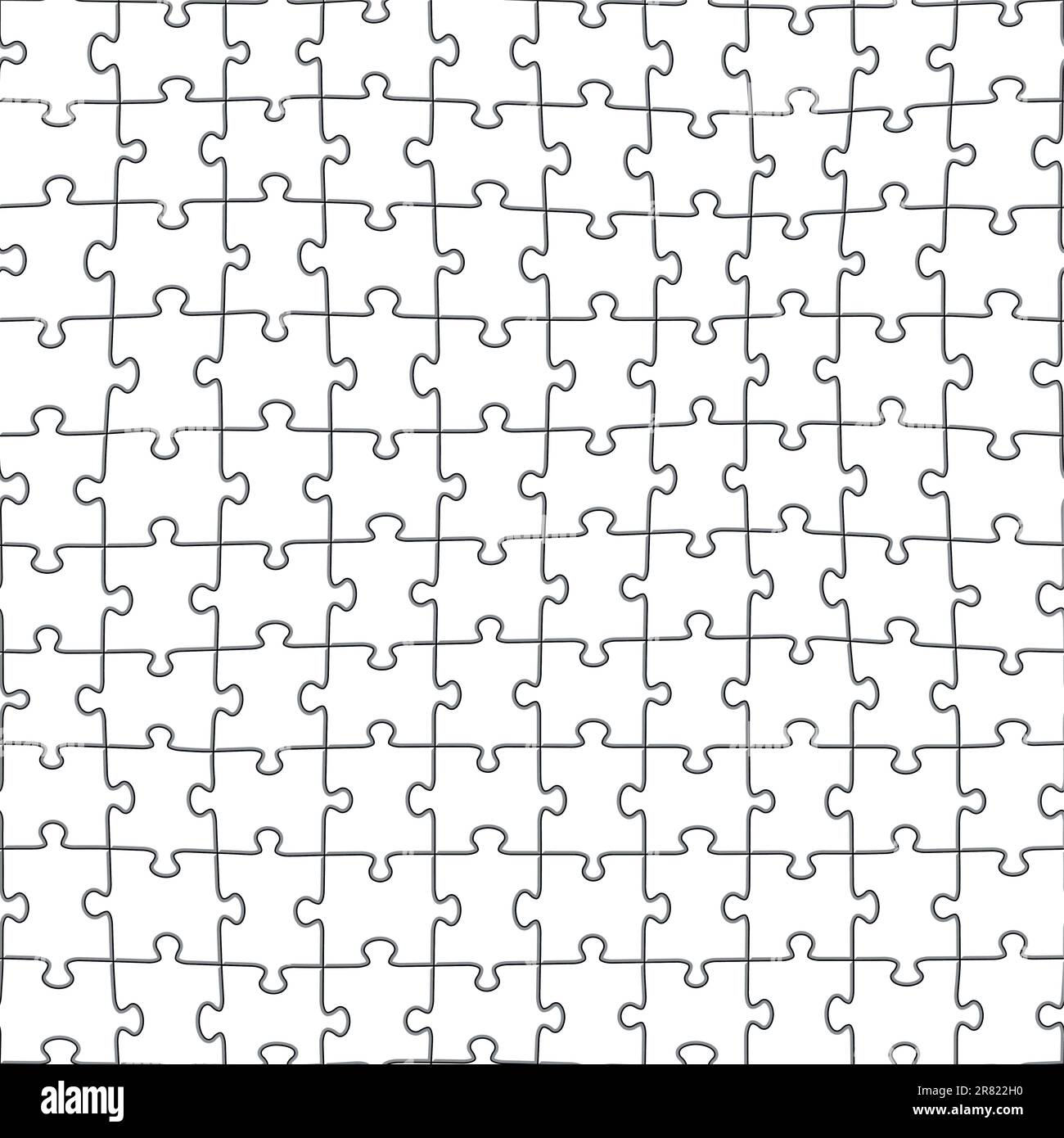 Motif puzzle sans couture. Illustration vectorielle Illustration de Vecteur