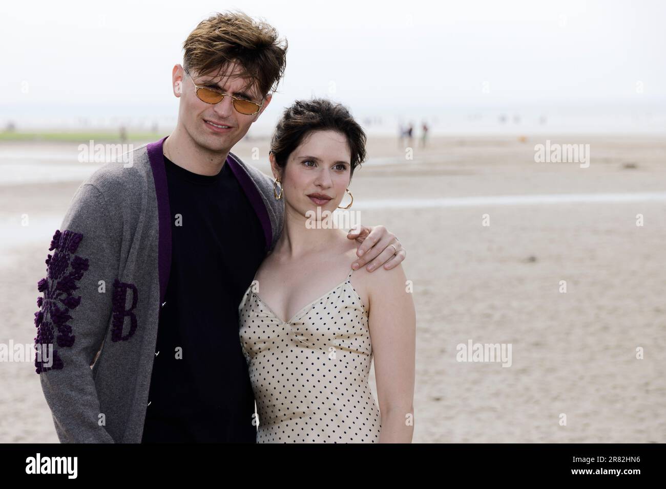 Cabourg, France. 17th juin 2023. Raphaël Quenard et Daphné Patakia