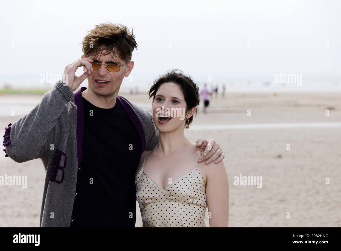 Cabourg, France. 17th juin 2023. Raphaël Quenard et Daphné Patakia