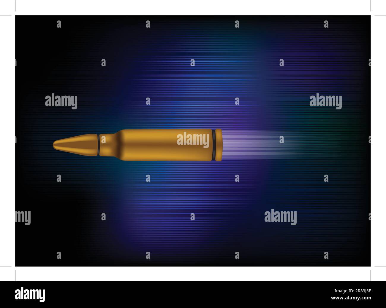 Effets de tir d'obus Banque d'images vectorielles - Alamy