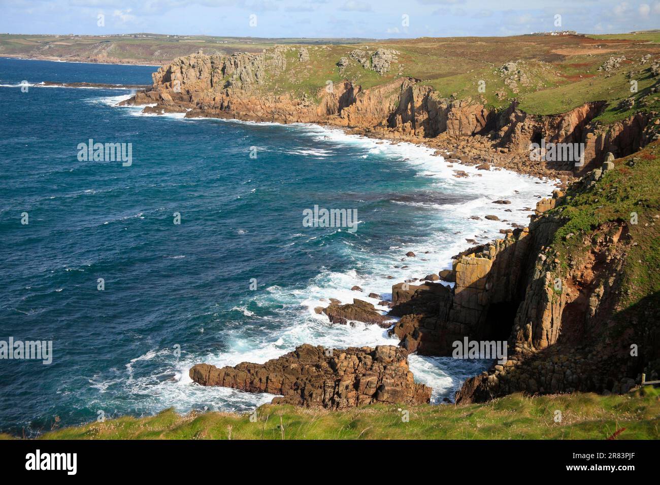 Lands End, Cornwall, Angleterre, Royaume-Uni Banque D'Images