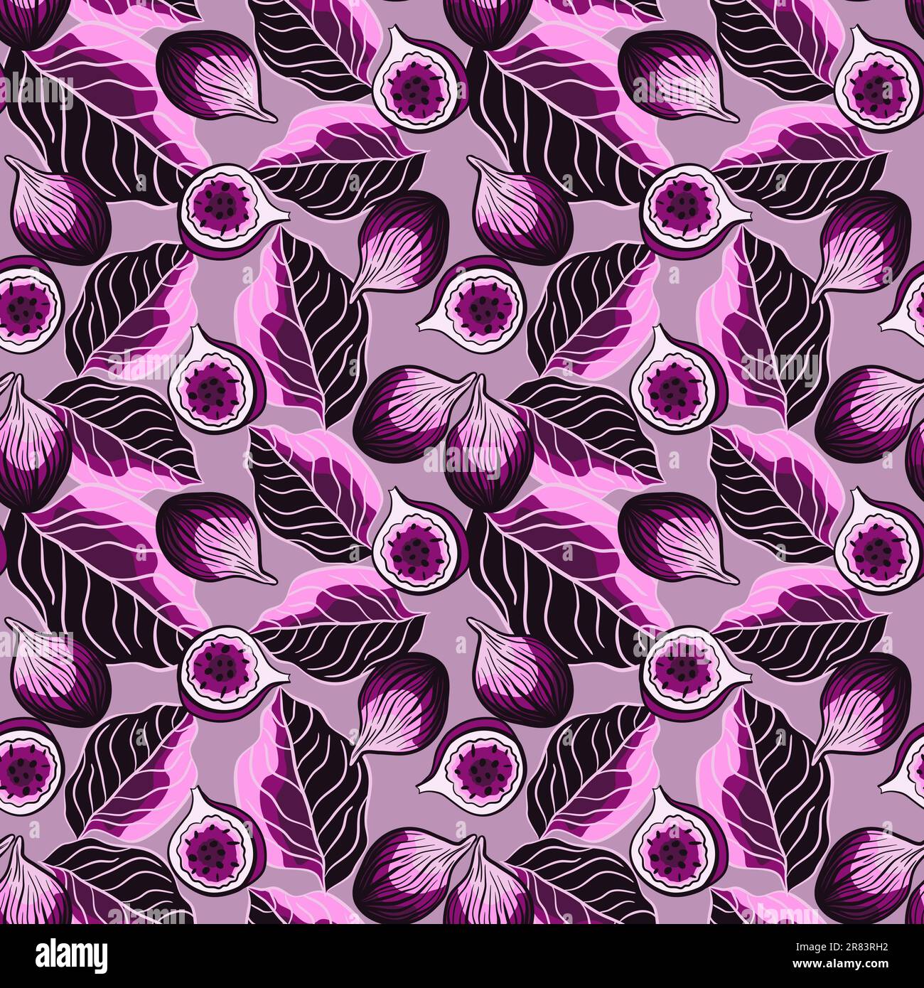 Chats jouant avec des papillons illustration vectorielle dans la technique plate. Motif sans couture Illustration de Vecteur