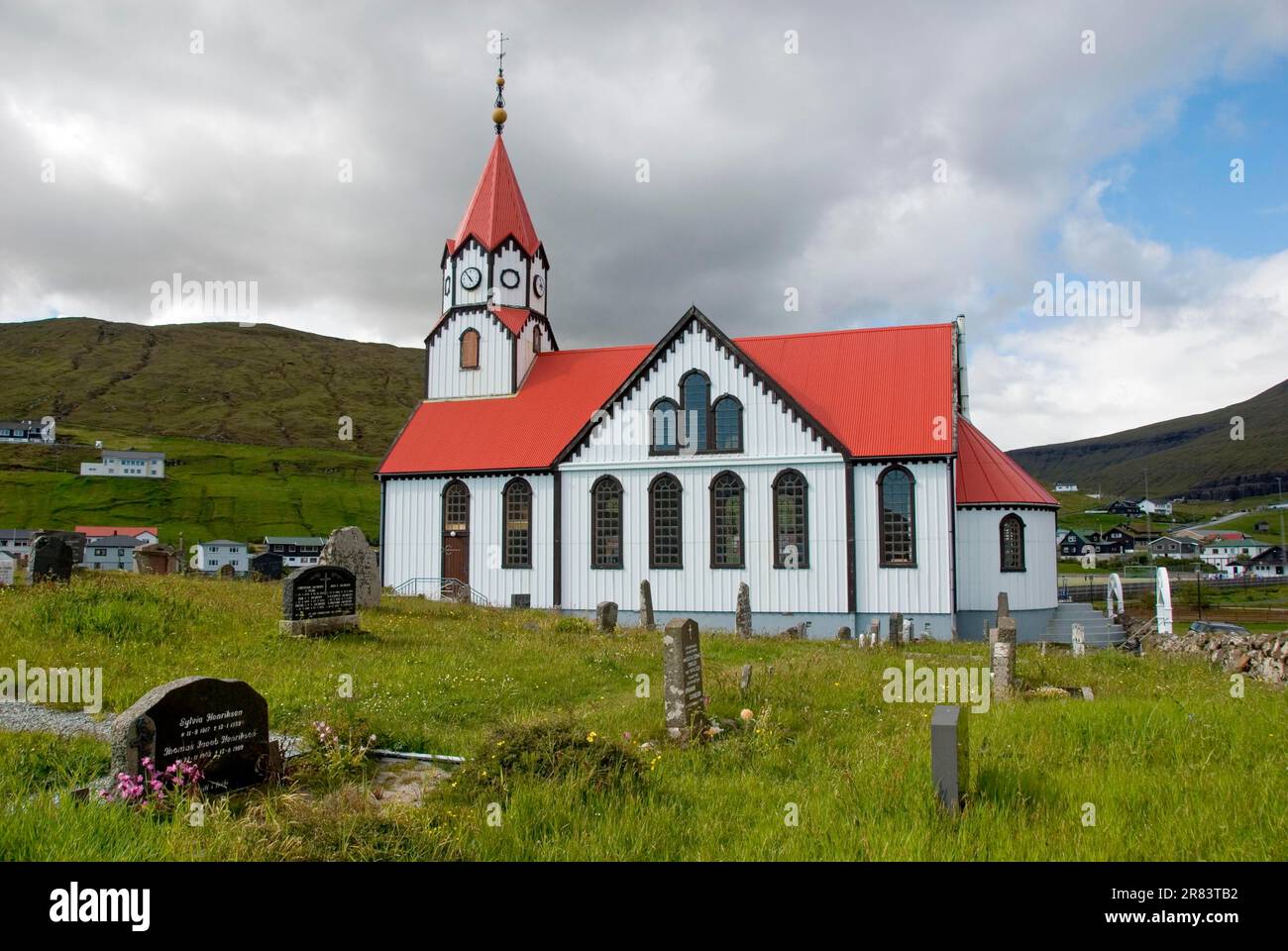 Féroé (Iles) - Faroe Islands Sandavagur New Postcard