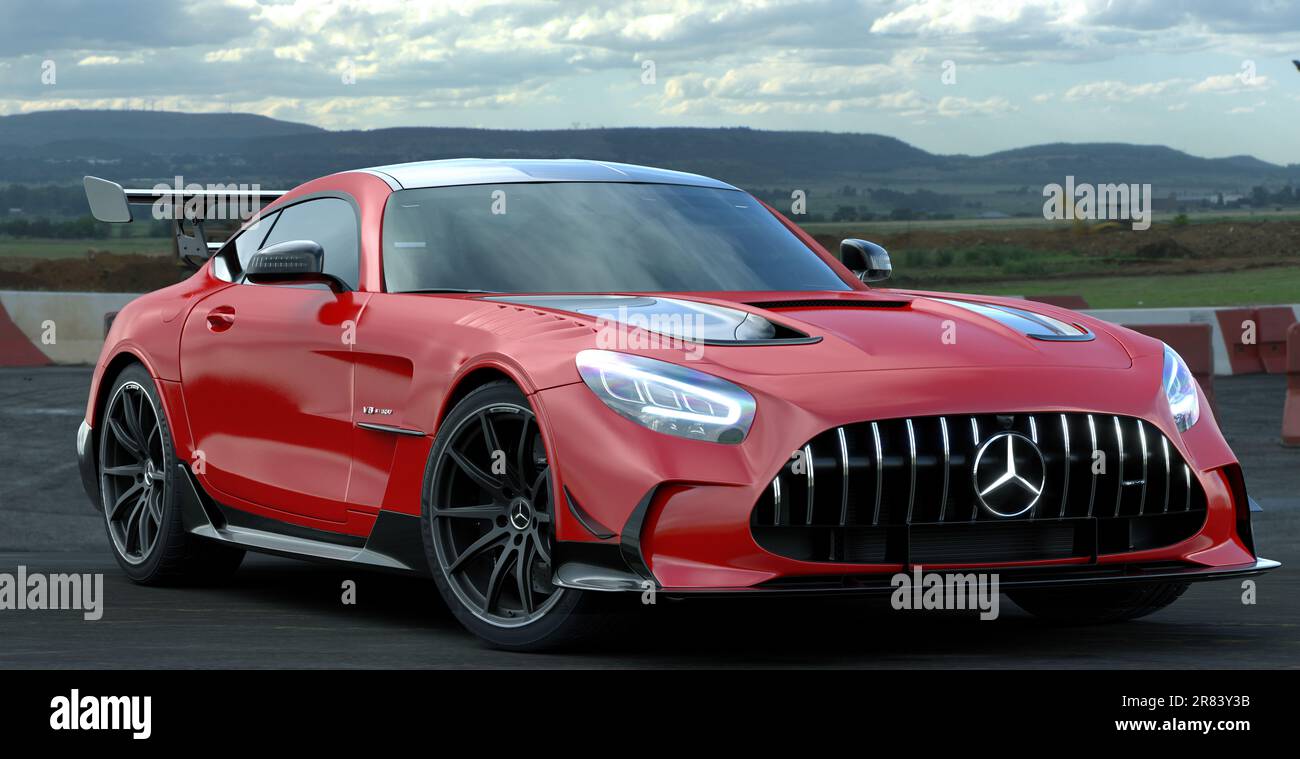 AMG - série GT noire Banque D'Images
