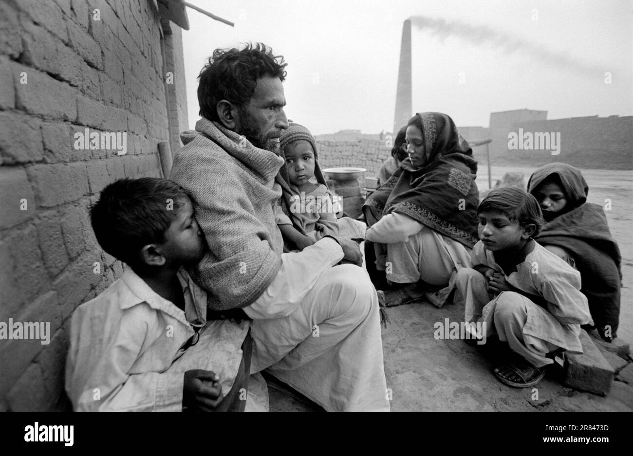 Travail des enfants au Pakistan Banque D'Images