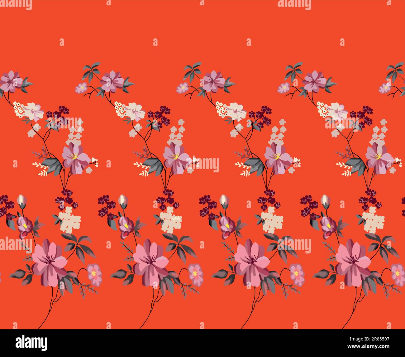 Textile pattern Illustration de Vecteur