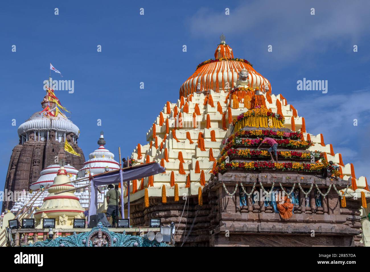 Sree Mandir (temple Jagannath) puri odisha inde Banque D'Images