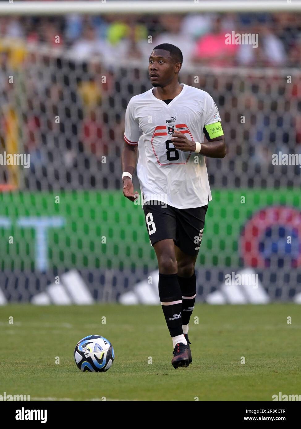 BRUXELLES David Alaba d'Autriche pendant le match de qualification de