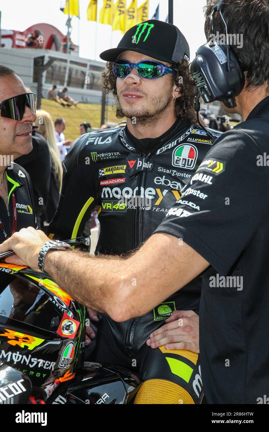 Sachsenring, Allemagne. , . #72 BEZZECCHI Marco (ITA)/moto GP MotoGP, MOTO GP, saison 2023 sur le Sachsenring, Grand Prix de moto d'ALLEMAGNE - Motorsport, courses de moto sur route, Motorrad-WM, photo et copyright © Udo STIEFEL/ATP images (STIEFEL Udo/ATP/SPP) Credit: SPP Sport Press photo. /Alamy Live News Banque D'Images