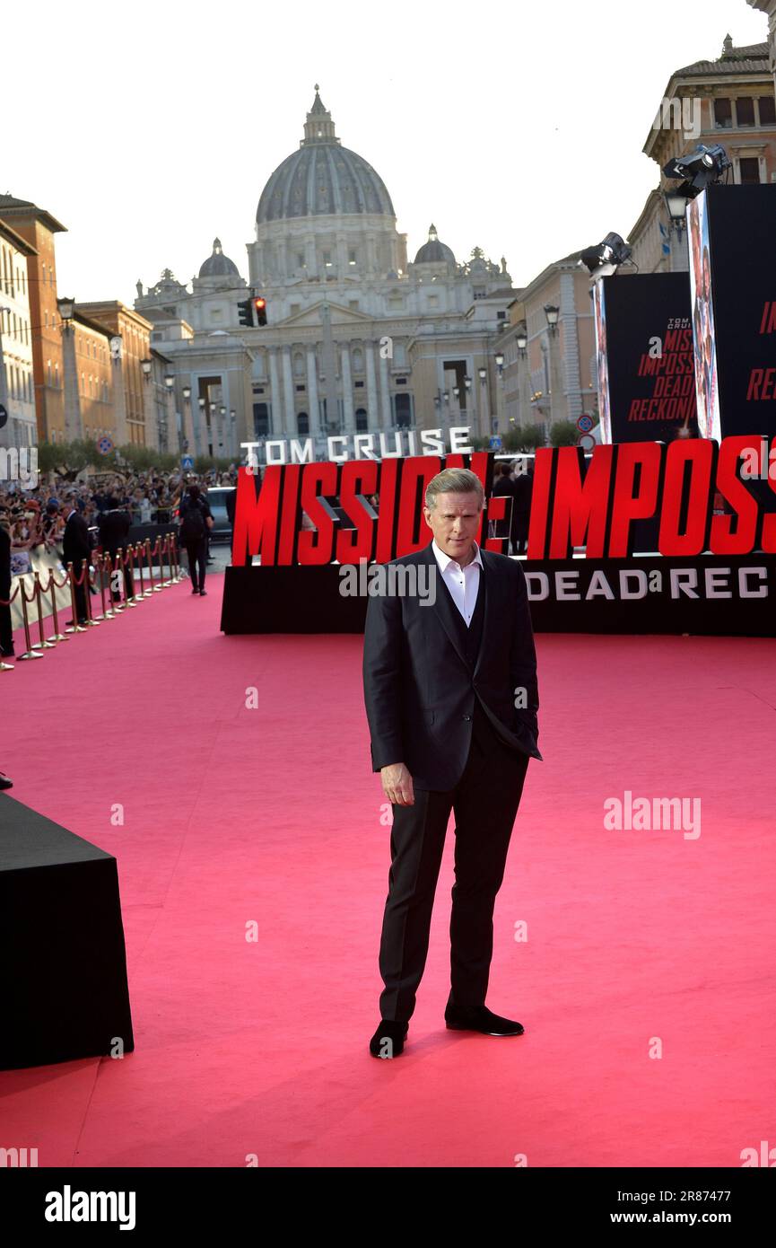 Rome, Italie. 19th juin 2023. Cary Elwes arrive aux marches espagnoles avant la première du film 'la Commission : impossible - Dead Reckoning part One' à Rome sur 19 juin 2023. Photo de Rocco Spaziani/UPI crédit: UPI/Alay Live News Banque D'Images