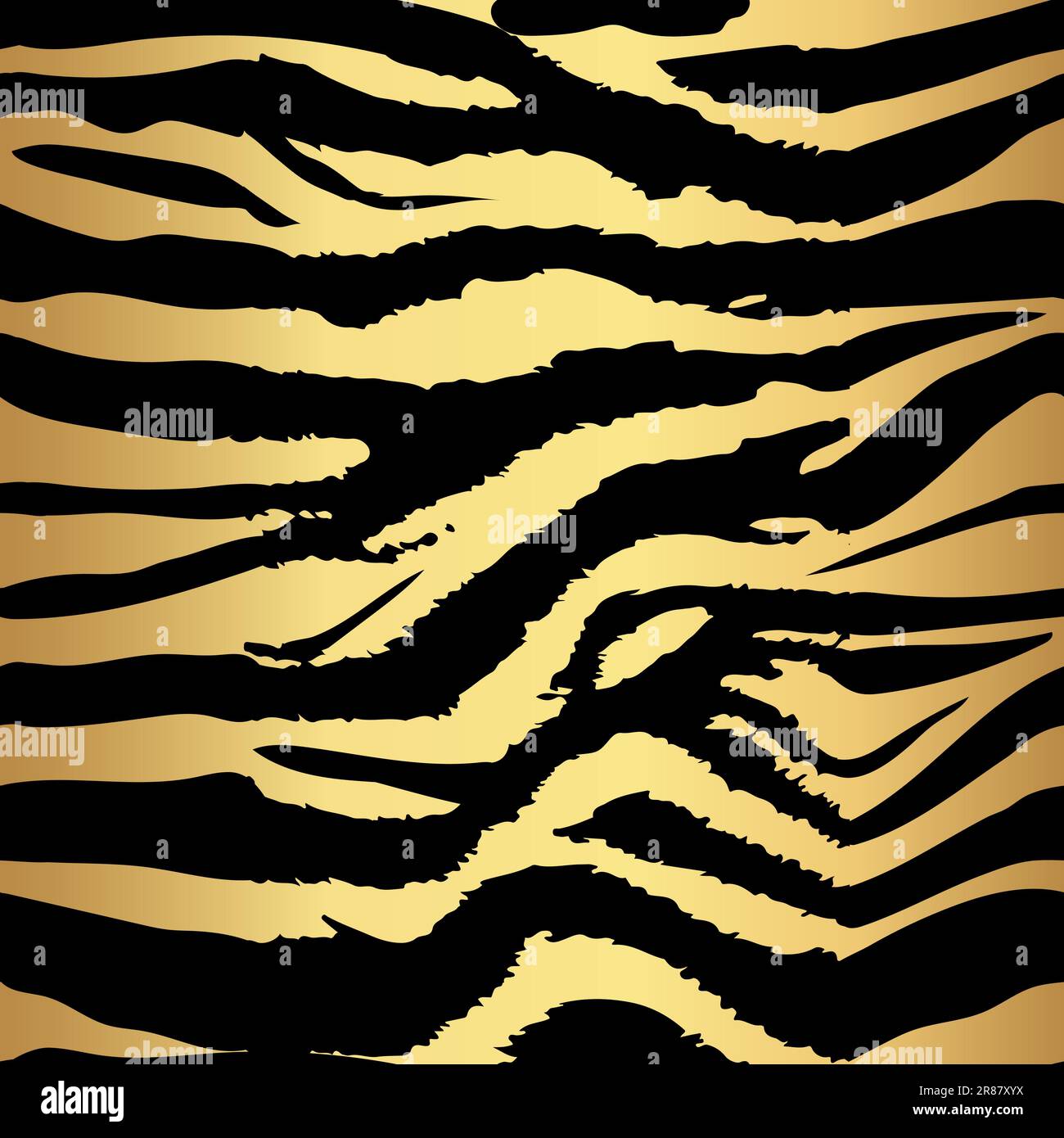 Tigre et zèbre texture résumé fond blanc or.arrière-plan motif texture tigre et zèbre bande or jungle safari. Sans coutures Tiger et zèbre Illustration de Vecteur