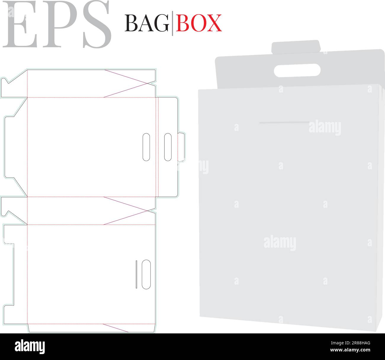 Dossier de documents A4 avec modèle de poignée, porte-documents papier. Vecteur avec calques de découpe. Dossier de documents blanc, transparent, vierge, isolé sur fond blanc Illustration de Vecteur