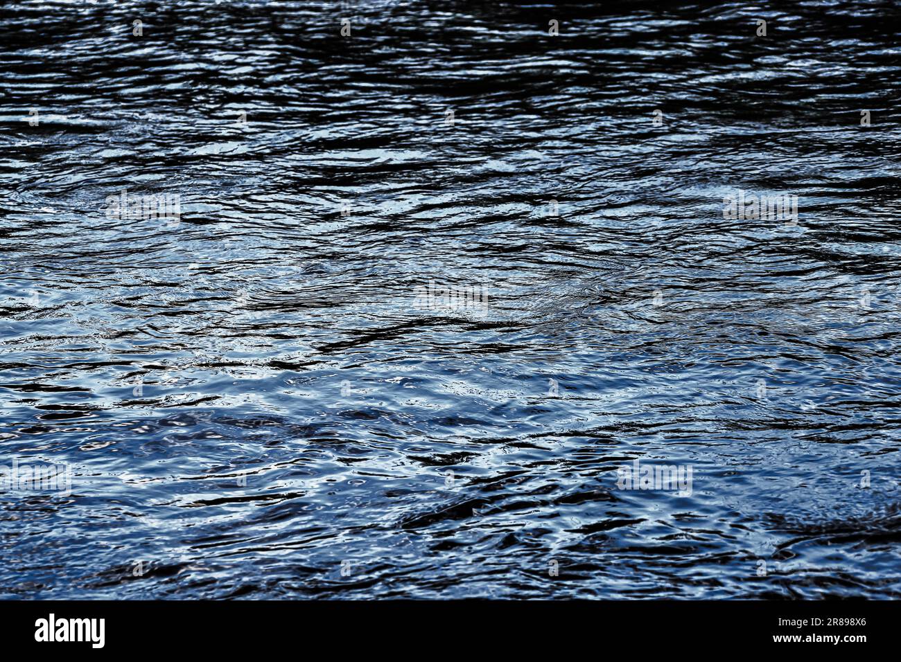 bleu mer gros plan de photographie Banque D'Images