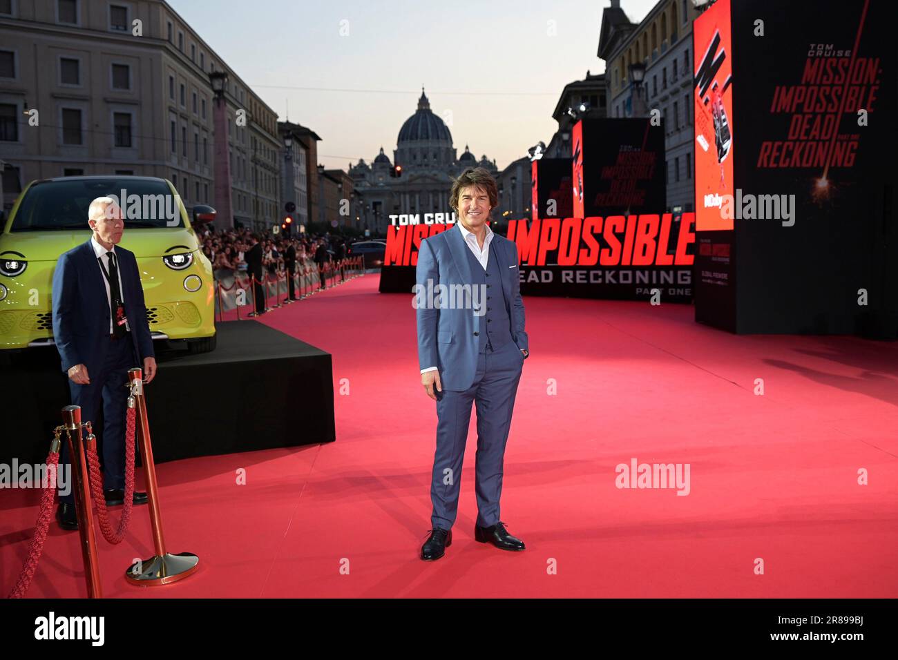 Tom Cruise BEI der Premiere des Kinofilm 'la mission: Impossible - Dead Reckoning part One' im Auditorium Conciliazione. ROM, 19.06.2023 Banque D'Images