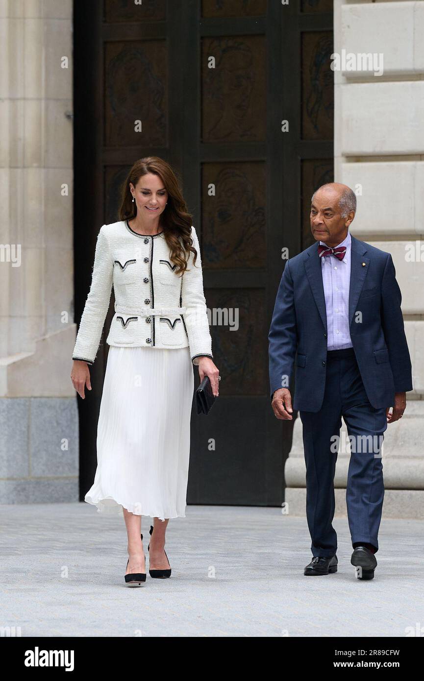 Londres, Royaume-Uni. 20 juin 2023. Catherine, Princesse de Galles, ouvre le Musée national du portrait après avoir été fermée pendant 3 ans. Crédit : Alan D West/Alay Live News Banque D'Images