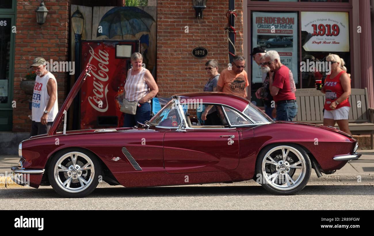 Corvette 60 de Chevrolet Banque D'Images