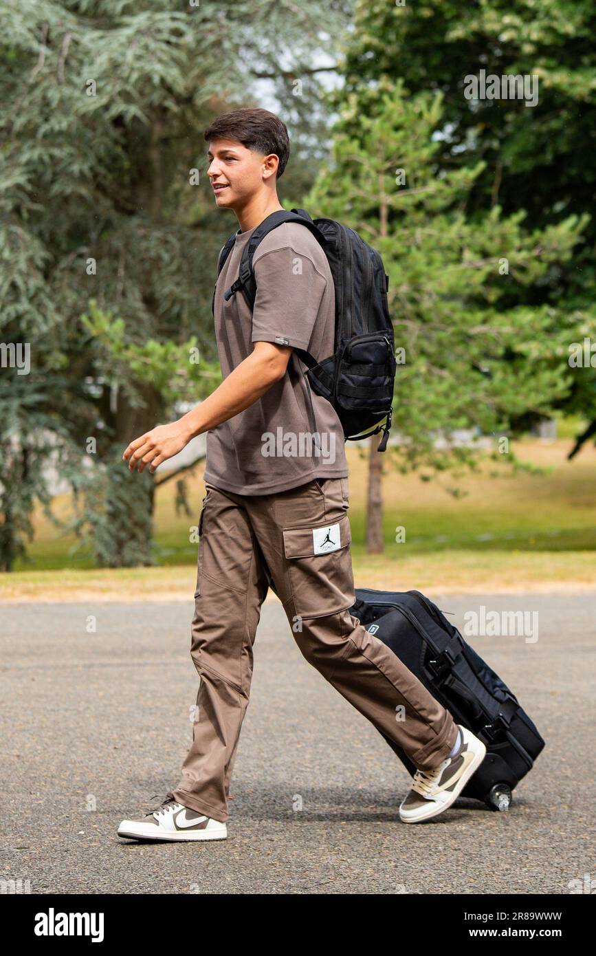 ELISA de Almeida de France lors du rassemblement de l'équipe féminine française, préparation de la coupe du monde des femmes de la FIFA 2023 sur 20 juin 2023 au Centre national du football de Clairefontaine-en-Yvelines, France Banque D'Images ELISA de Almeida de France lors du rassemblement de l'équipe féminine française, préparation de la coupe du monde des femmes de la FIFA 2023 sur 20 juin 2023 au Centre national du football de Clairefontaine-en-Yvelines, France Banque D'Images