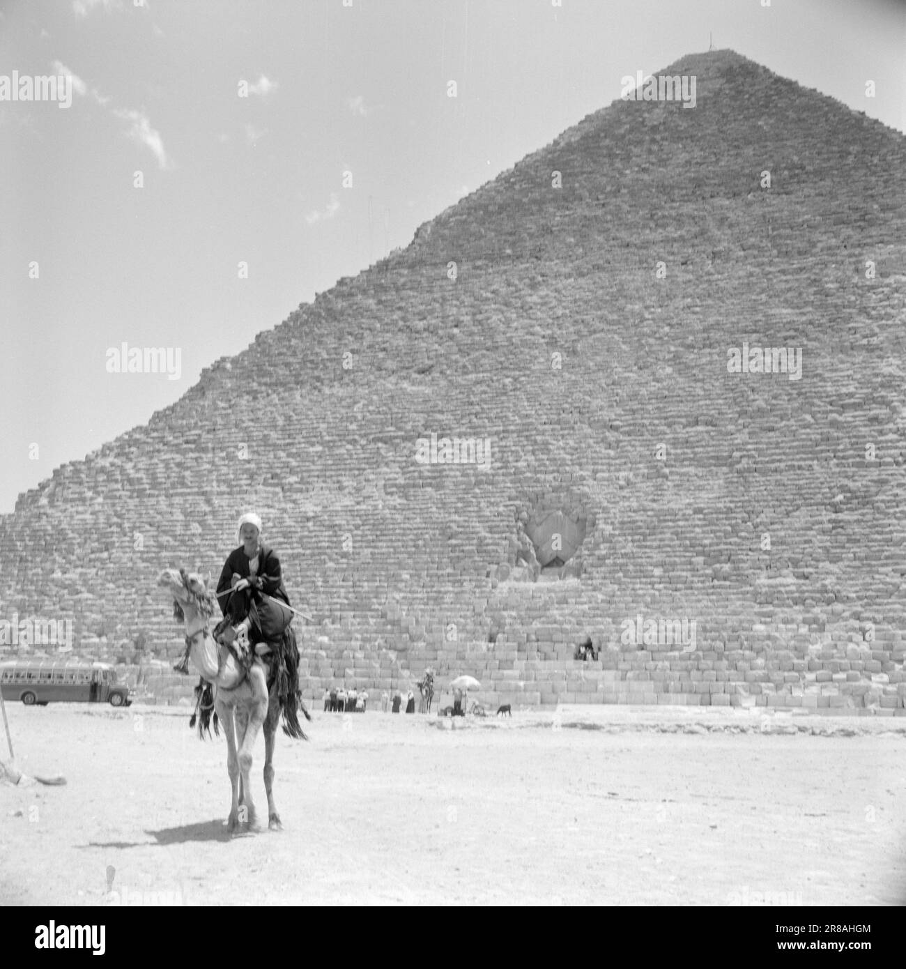 Courant 2-4-1960: Courte rencontre avec l'Égypte l'Égypte de Nasser est le pays de contradictions étourdissantes, et beaucoup plus que des pyramides et des chameaux. Photo: Asmund Rørslett / Aktuell / NTB ***PHOTO NON TRAITÉE Banque D'Images