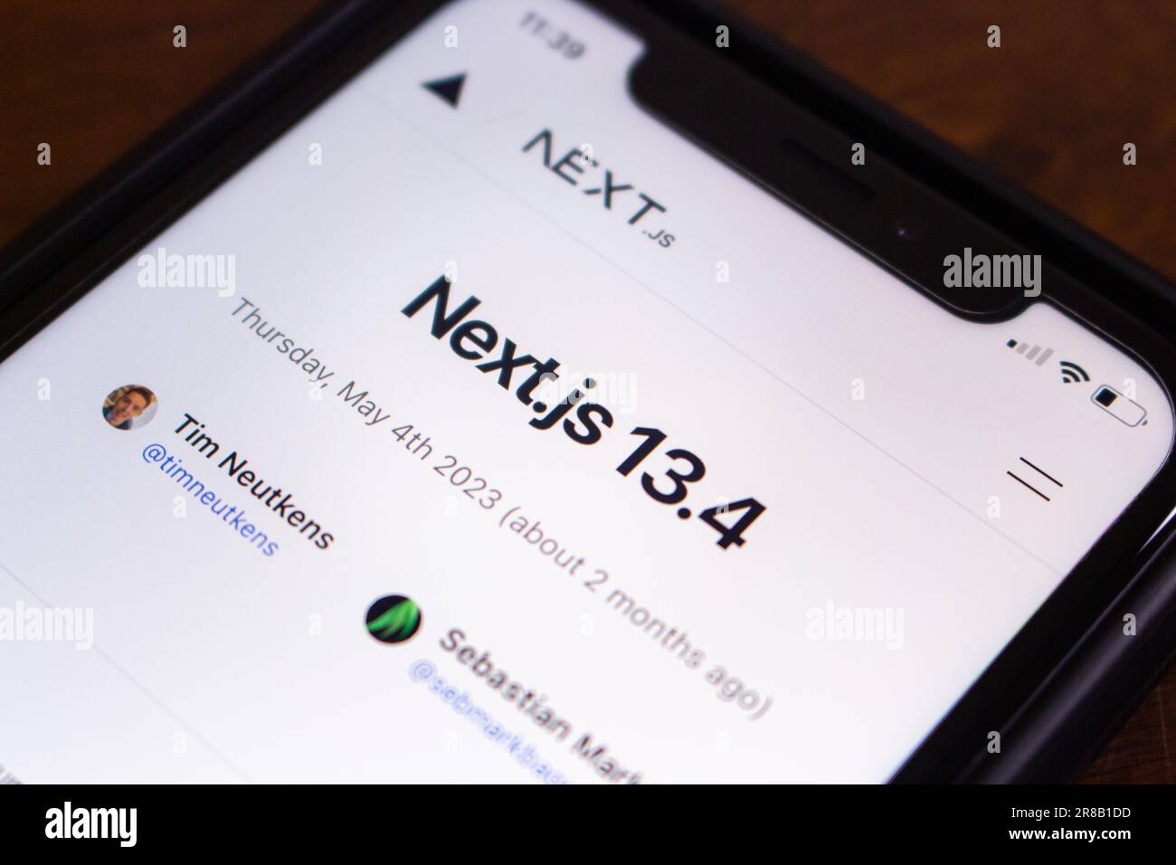 Blog post propos de la version fondamentale de next js 13 4 de next