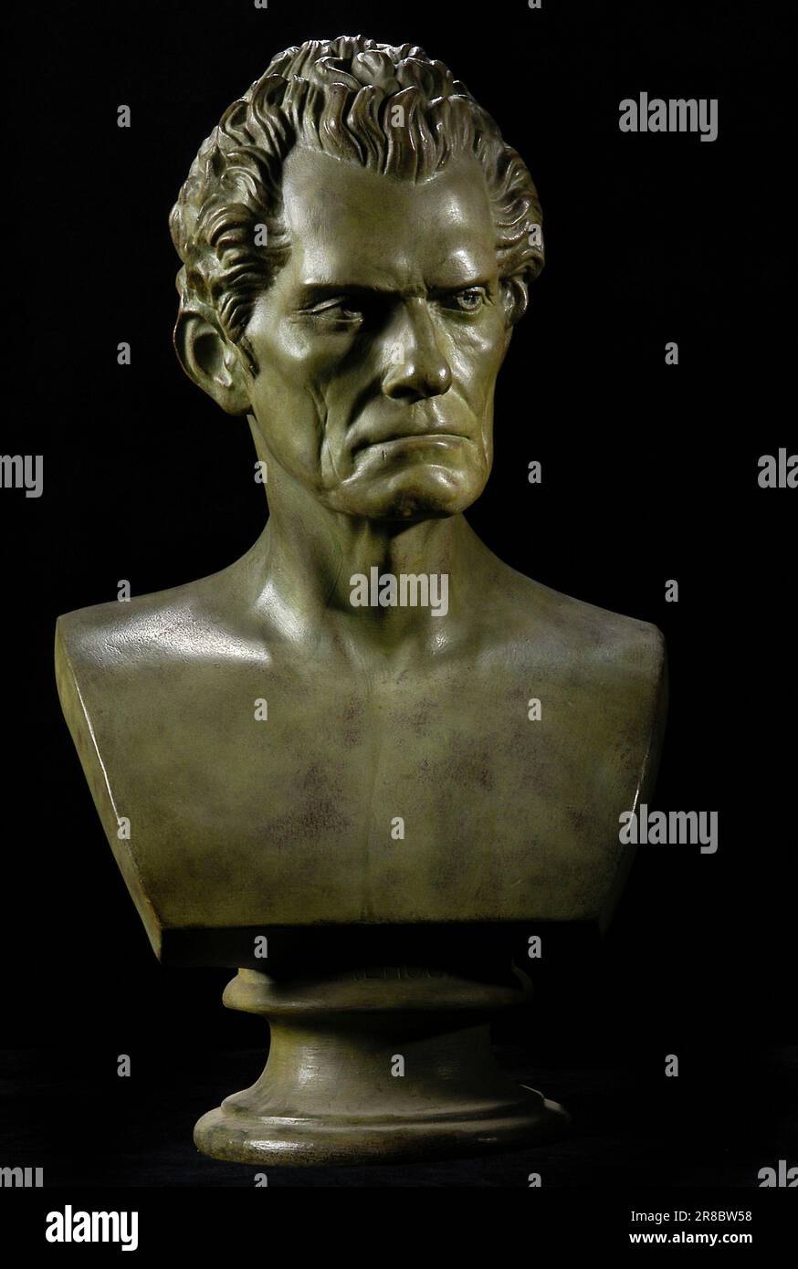 John C. Calhoun ca. 1844-1845 par Clark Mills, né près de Syracuse, NY 1810-mort Washington, DC 1883 Banque D'Images