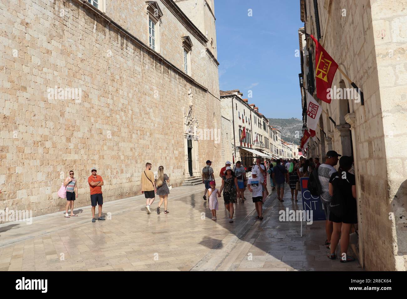 Dubrovnik, lat. Ragusium. Banque D'Images