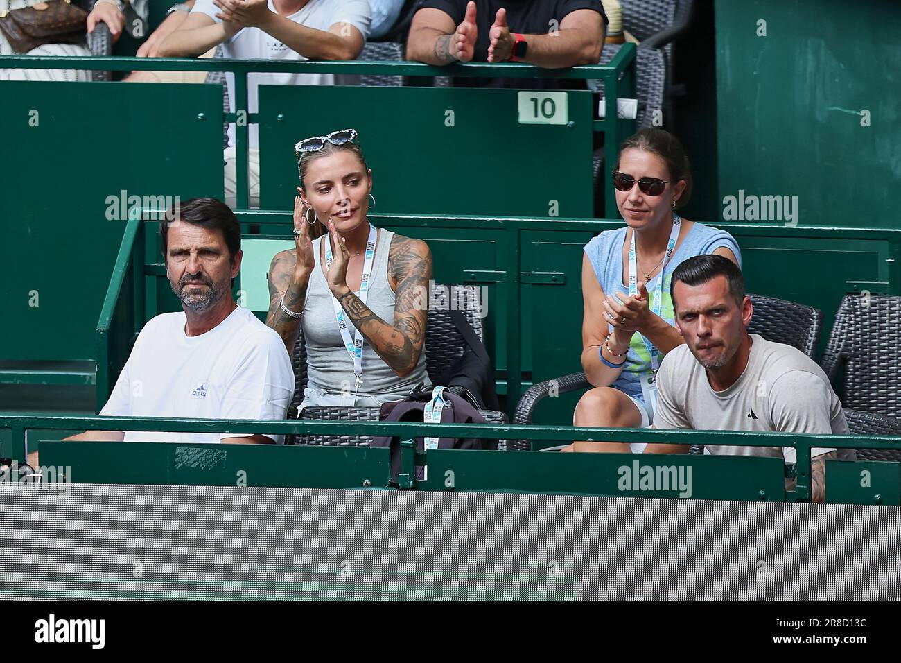 Halle, Westfalen, Allemagne. 20th juin 2023. Sophia Thomalla (GER) en action pendant l'ouverture Terra Wortmann à Owl Arena (Credit image: © Mathias Schulz/ZUMA Press Wire) USAGE ÉDITORIAL SEULEMENT! Non destiné À un usage commercial ! Banque D'Images