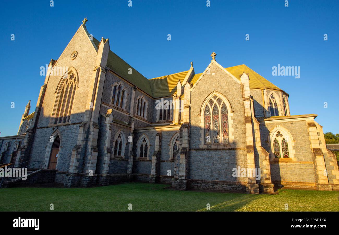 La cathédrale catholique de Saint-Patrick, classée au patrimoine, a été construite en 1889 dans le style gothique victorien, à James Street, Toowoomba, Queensland. Banque D'Images