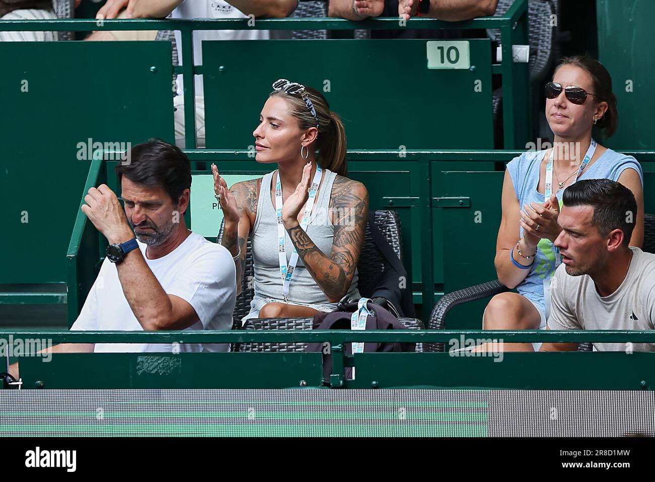 Halle, Westfalen, Allemagne. 20th juin 2023. Sophia Thomalla (GER) en action pendant l'ouverture Terra Wortmann à Owl Arena (Credit image: © Mathias Schulz/ZUMA Press Wire) USAGE ÉDITORIAL SEULEMENT! Non destiné À un usage commercial ! Banque D'Images