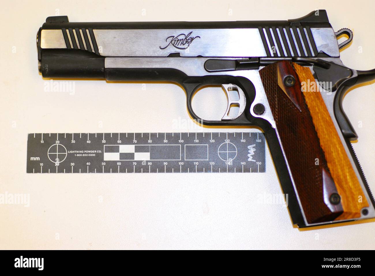 Pistolet Kimber 1911 Banque D'Images