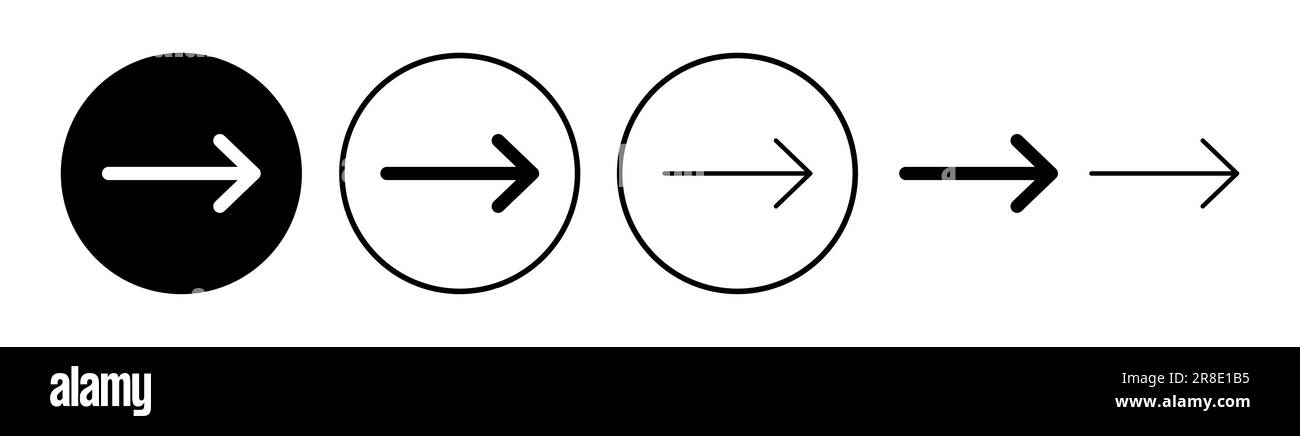 Icône en forme de flèche. Symbole de flèche. Icône en forme de flèche ...