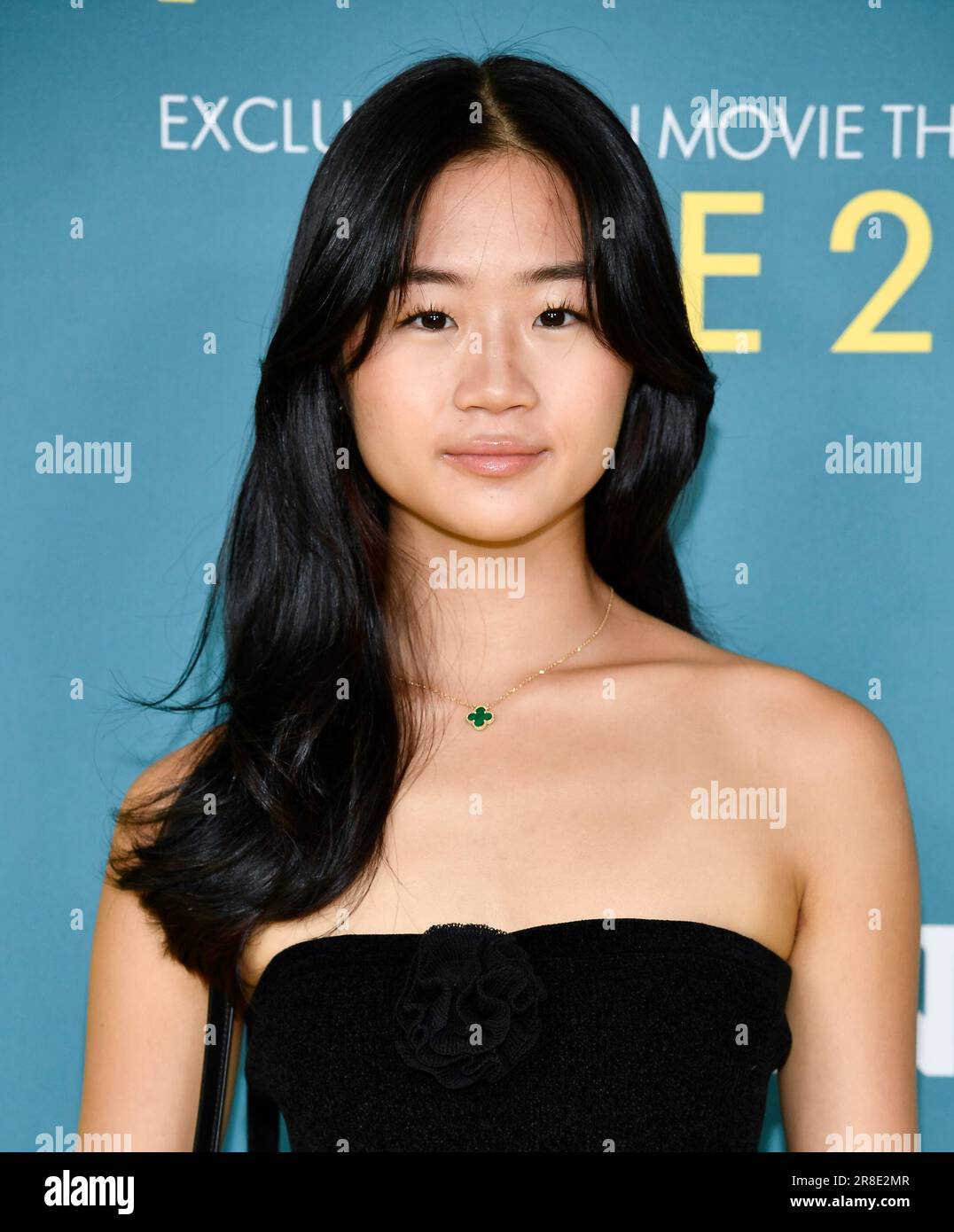 Erica Ha attends the premiere for "No Hard Feelings" at AMC Lincoln Square on Tuesday, June 20, 2023, in New York. (Photo by Evan Agostini/Invision/AP) Banque D'Images