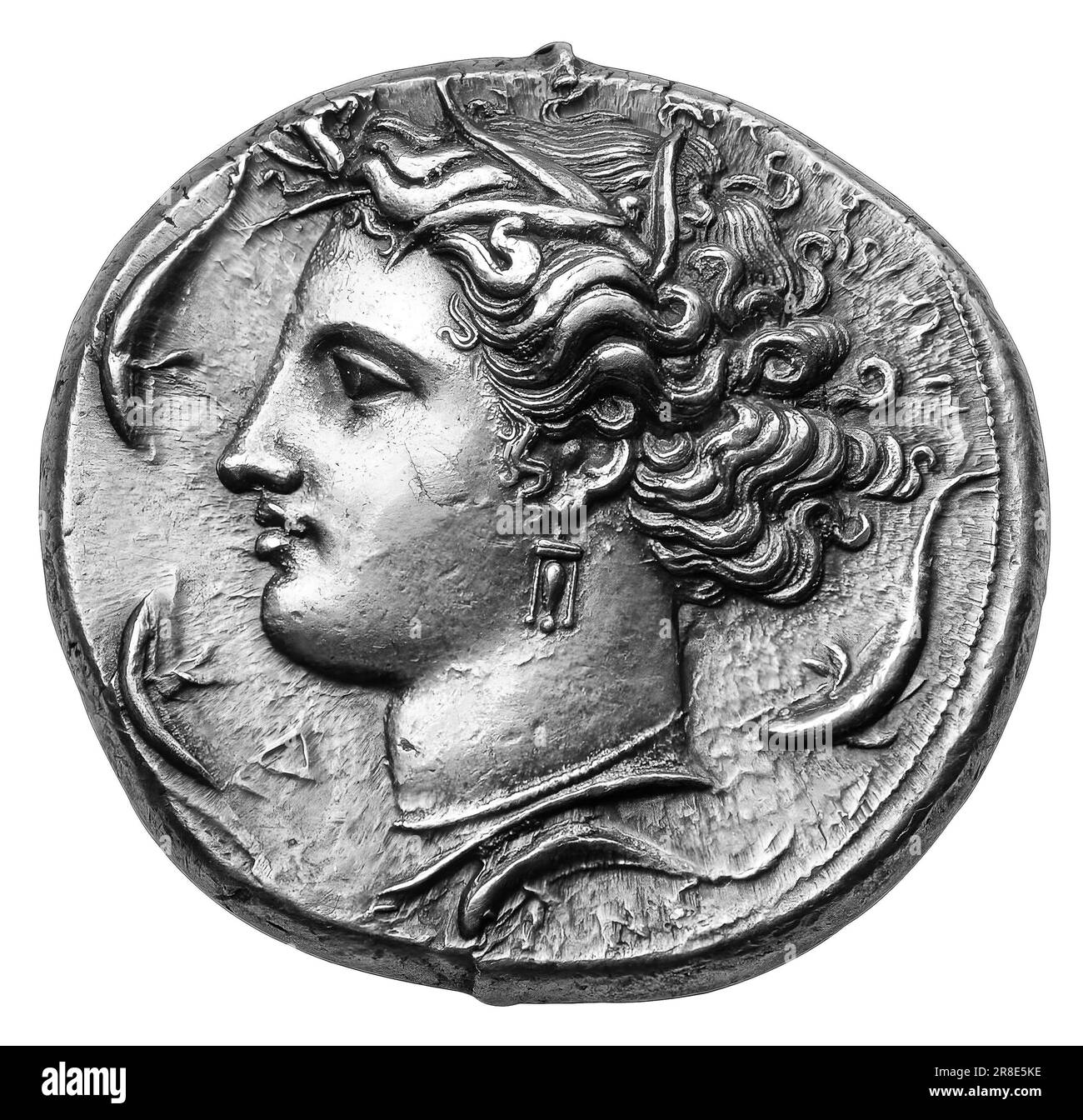 Photo pièces grecques anciennes, Banque D'Images