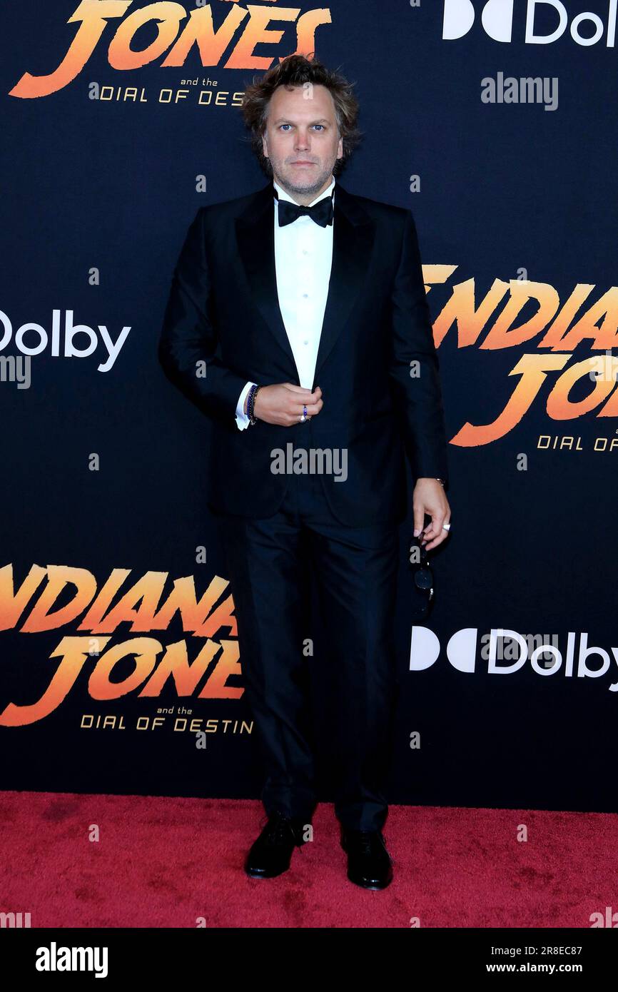 LOS ANGELES - 14 JUIN : Florian Zeller à Indiana Jones et le cadran de Destiny Los Angeles première au théâtre El Capitan sur 14 juin 2023 à Los Angeles, CA Banque D'Images