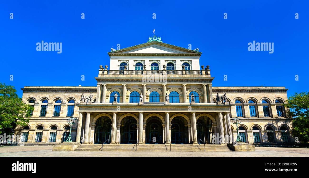 Opéra d'Etat de Hanovre en Basse-Saxe, Allemagne Banque D'Images