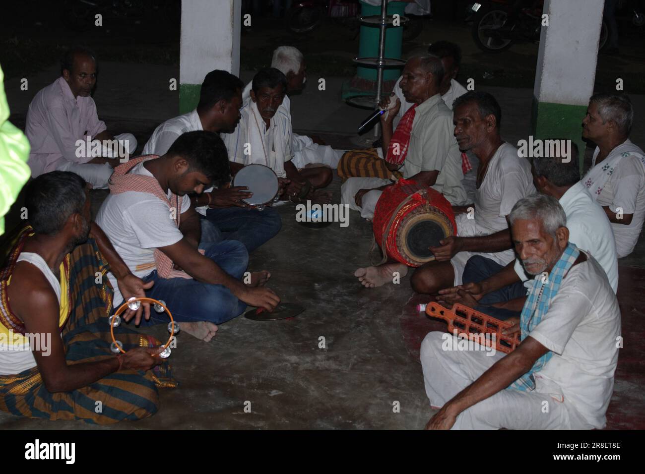 Bhadrak, Odisha , INDE - JUIN 20 2023 : idole divine des divinités hindoues Lord Jagannath pendant le festival chariot. Mondialement célèbre Rath Yatra (char Banque D'Images