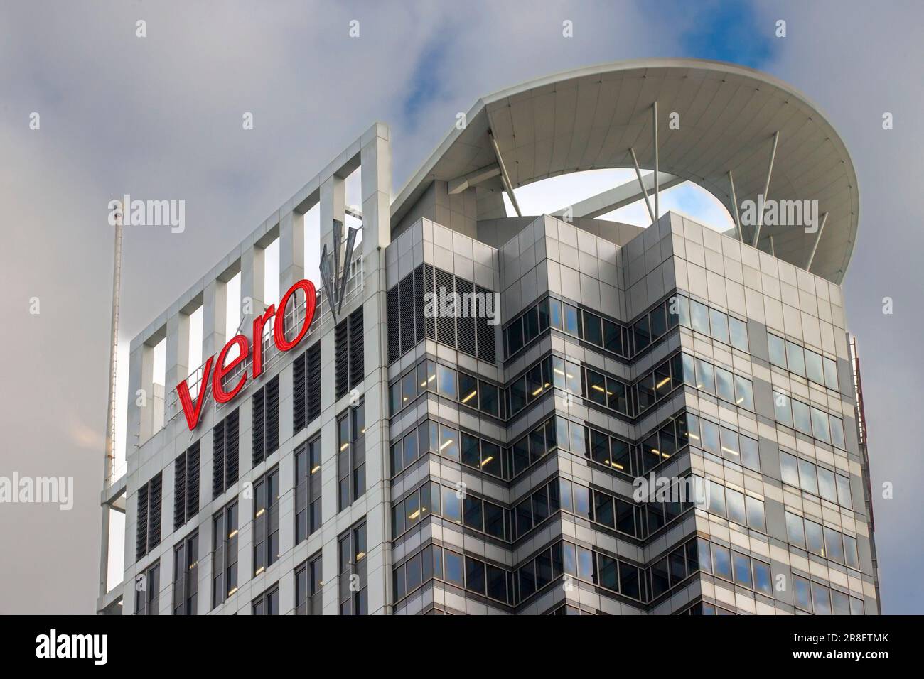Bâtiment Vero à Auckland, Nouvelle-Zélande Banque D'Images
