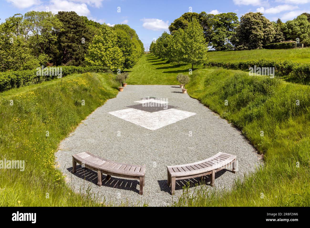 Kiftsgate court Gardens, Mickleton, Chipping Campden, Cotswolds, Gloucestershire, angleterre, royaume-uni Banque D'Images