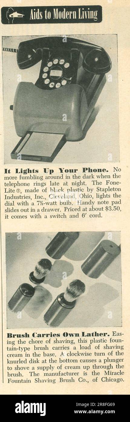 Téléphone Fixe Vintage Bakélite Noire Rotatif Italie De