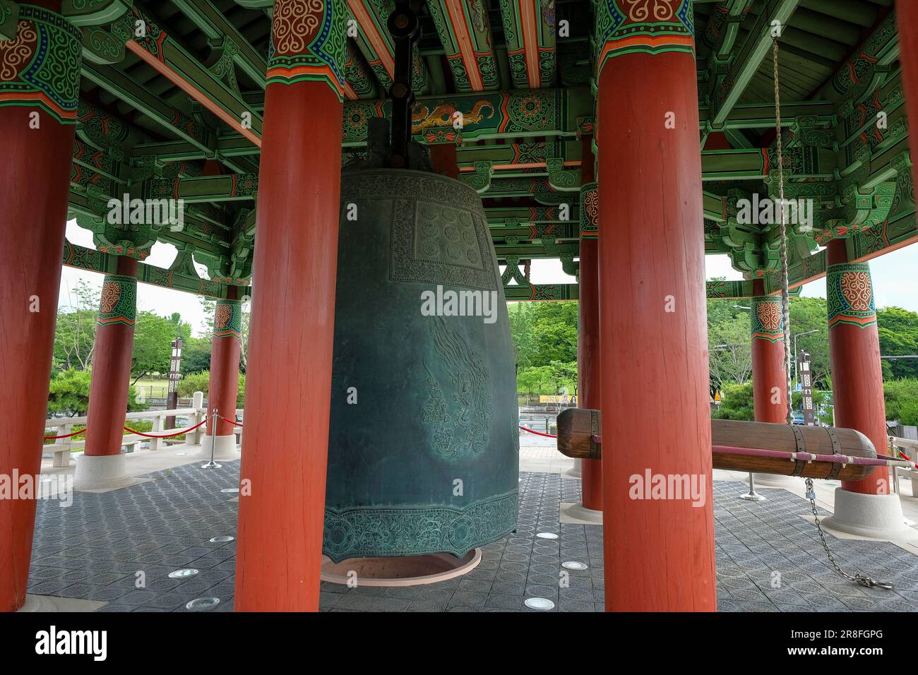 Gyeongju, Corée du Sud - 1 juin 2023 : Grand clocher de Silla à Gyeongju, Corée du Sud. Banque D'Images
