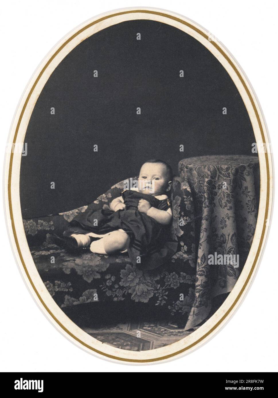 Un bébé ca. 1860 par Jones et frère, actif 1860s Banque D'Images