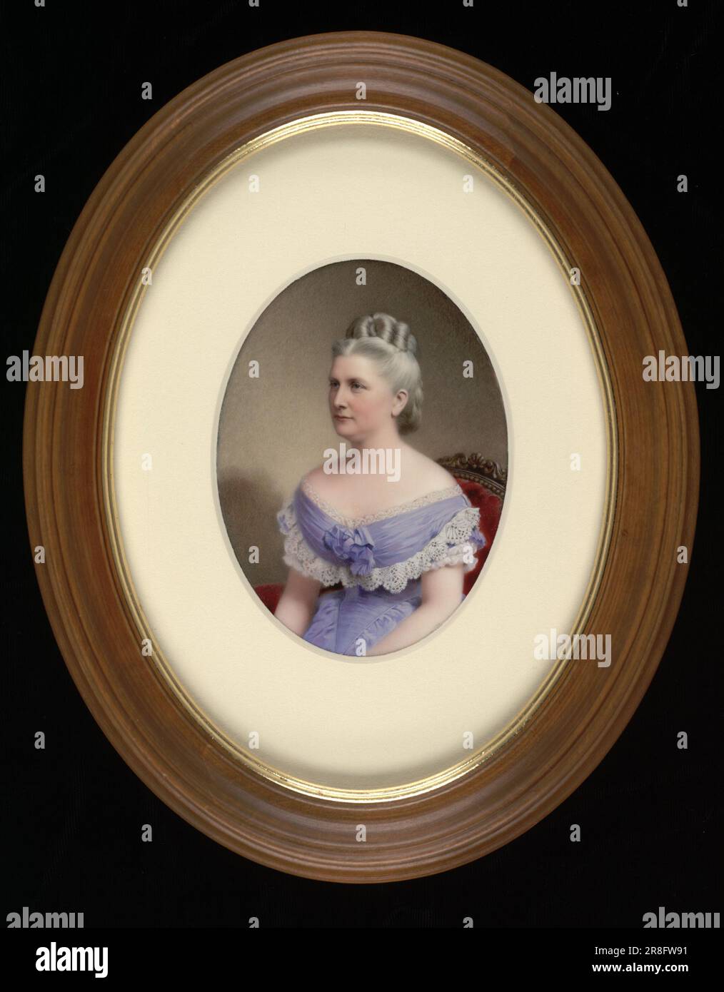 Harriet Lane Johnston 1878 par John Henry Brown, né Lancaster, PA 1818-mort Philadelphie, PA 1891 Banque D'Images