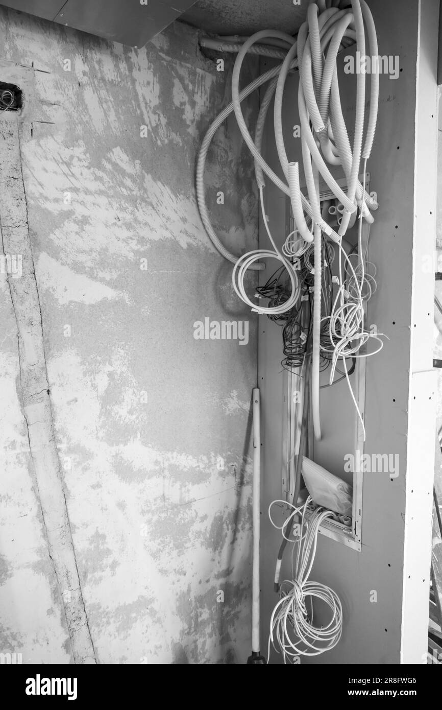 Appartement moderne en construction en Suisse Banque D'Images